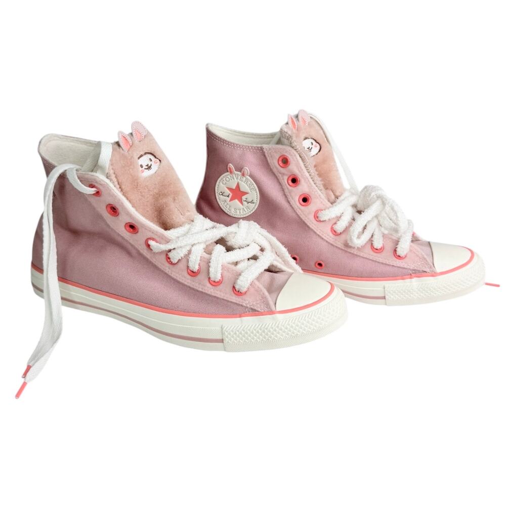 Converse Chuck Taylor All Star Rabbit Unisex Pink Shoes Womens 11.5, Mens 9.5 - Picture 3 of 13